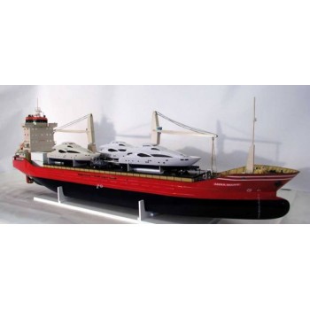 DM Containerschiff Container Mehrzweck Frachter Feeder ANNAMARIE für Modellbahn H0 HO