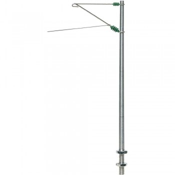Sommerfeldt 120 Beton-Streckenmast, Aluminium 5 Stück