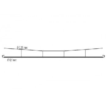 Sommerfeldt 442 Profi Fahrdraht 0,4 x 160 mm SBB 5 Stück