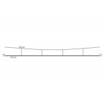 Sommerfeldt 470 Fahrdraht verkupfert 0,5 x 140 mm offen 5 Stück