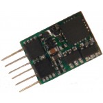 Zimo MX621N Variante des MX621, 6-pol Schnittstelle NEM651 auf Platine, keine Drähte     
